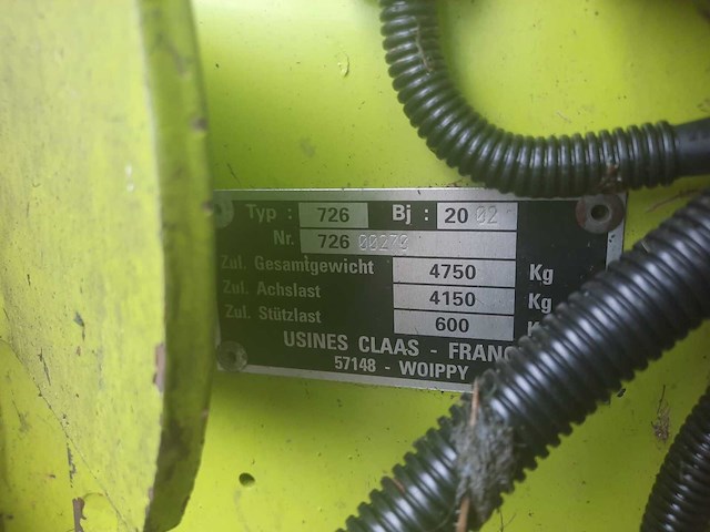 2002 claas rollant 255 + uniwrap balenpers - afbeelding 21 van  28