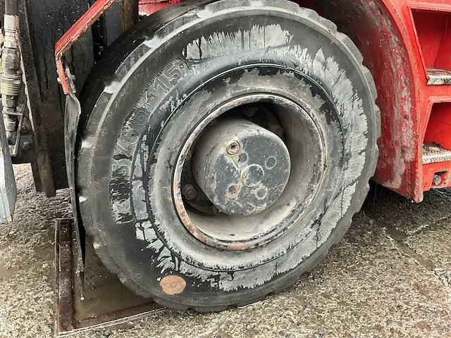 2002 dantruck 9660vh vorkheftruck - afbeelding 9 van  19