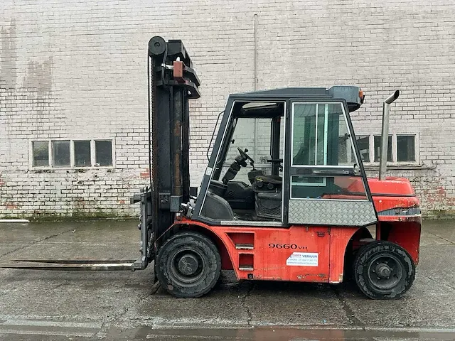 2002 dantruck 9660vh vorkheftruck - afbeelding 17 van  19