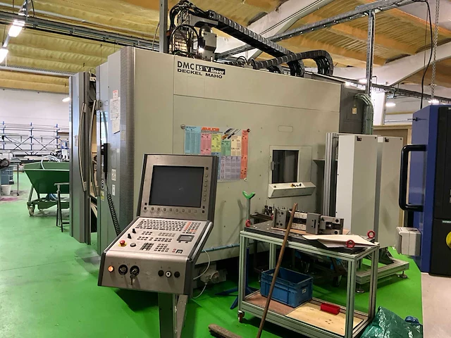 2002 decker maho dmc85v linear cnc universele bewerkingscentra - afbeelding 3 van  25