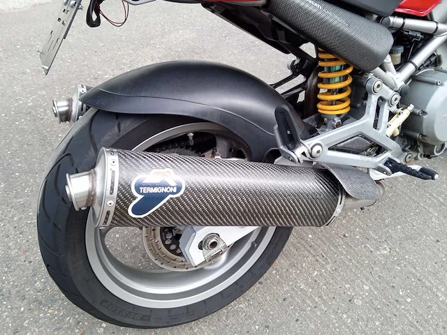2002 ducati monster motorfiets - afbeelding 9 van  10