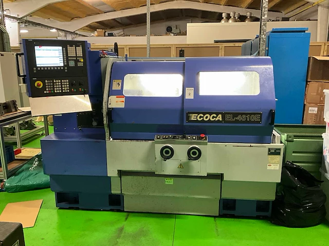 2002 ecoca el-4610e cnc draaibank - afbeelding 1 van  12