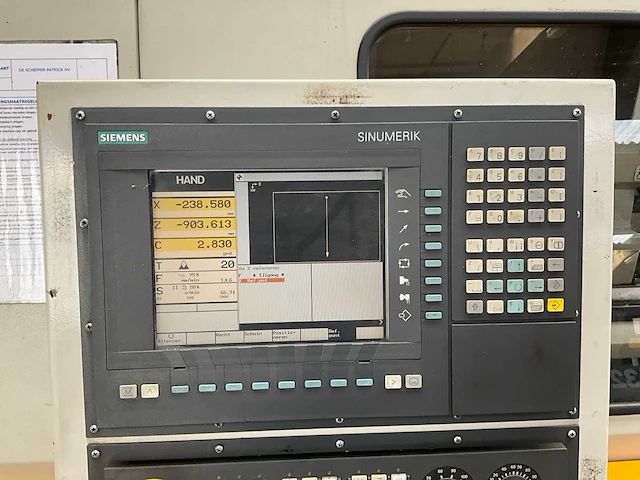 2002 fat tur 630 mn cnc draaibank - afbeelding 32 van  37