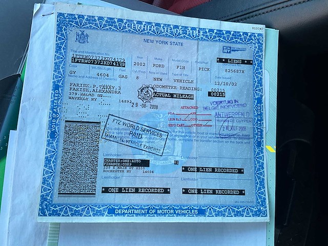 2002 ford f150 - afbeelding 35 van  40