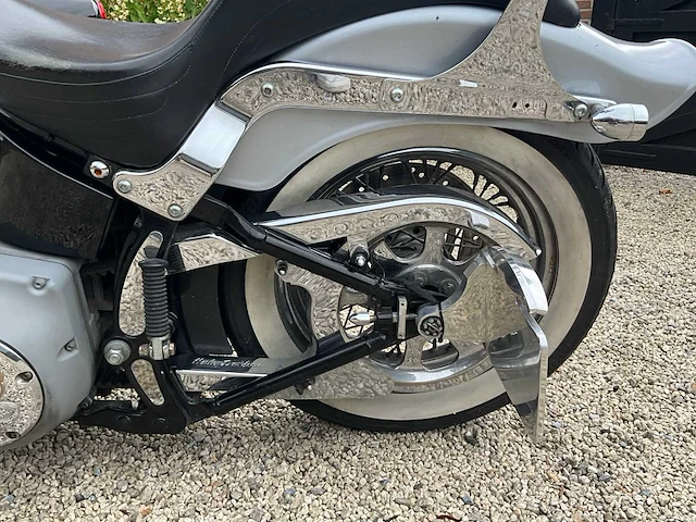 2002 harley-davidson fxst soft tail - afbeelding 10 van  45