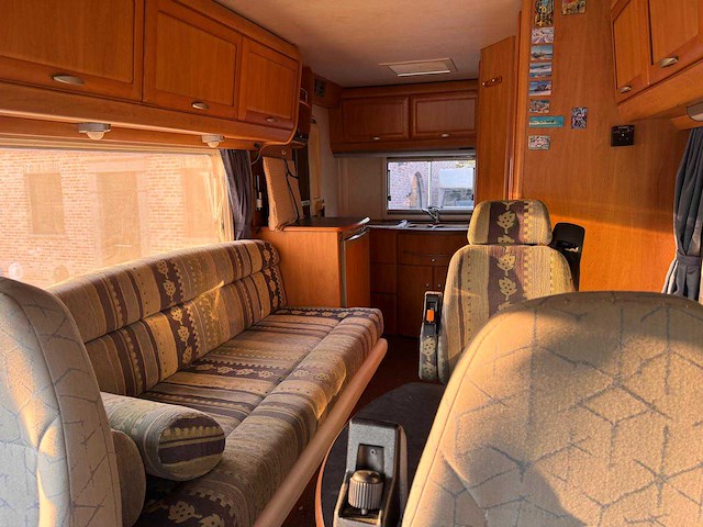 2002 hymer b584 camper - afbeelding 13 van  16
