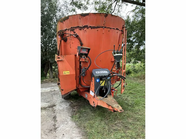 2002 kuhn euromix i - 870 voermengwagen - afbeelding 11 van  18