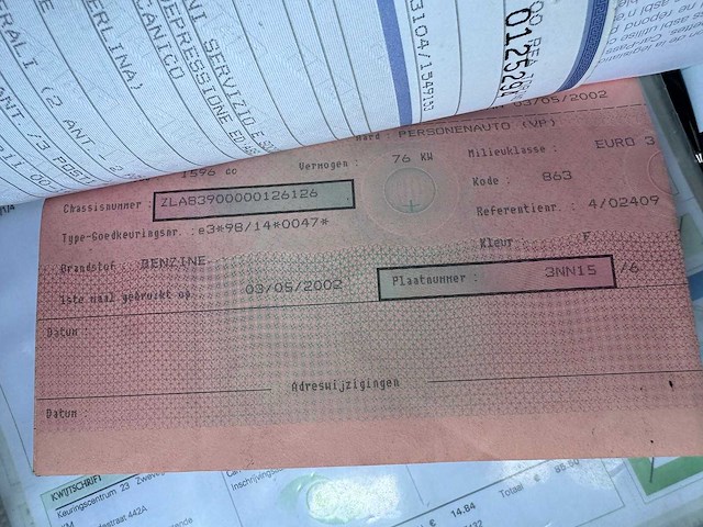 2002 lancia lybra - afbeelding 17 van  34