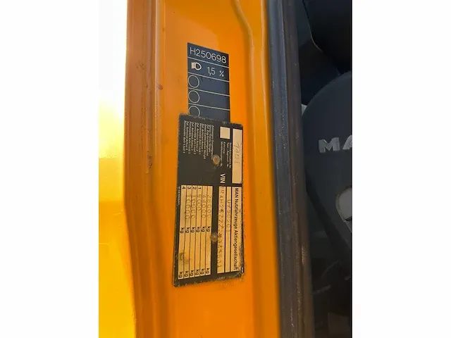 2002 man tga33.310 vrachtwagen - afbeelding 25 van  35