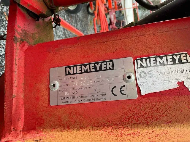 2002 niemeyer rs twin 470 dh hark - afbeelding 5 van  13