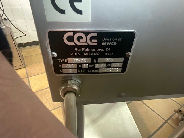 2002 omega th-32 industriële hakmes met hoge capaciteit - afbeelding 2 van  10