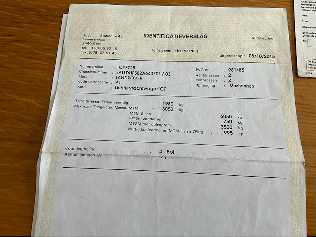 2002 range rover defender 2.5td5 lichte vrachtwagen - afbeelding 76 van  77