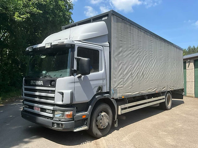 2002 scania 94d-260 automaat schuifzeilen - afbeelding 1 van  61