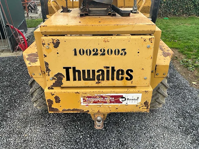 2002 thwaites mach 020 dumper - afbeelding 10 van  30