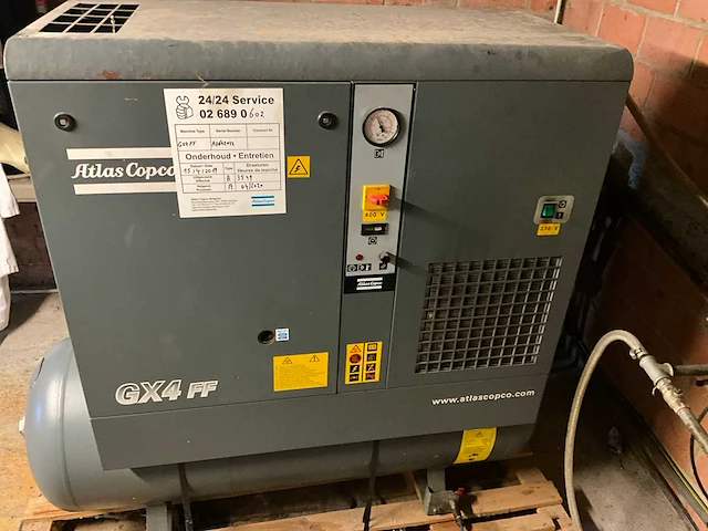2003 atlas copco gx4ff luchtcompressor - afbeelding 12 van  15