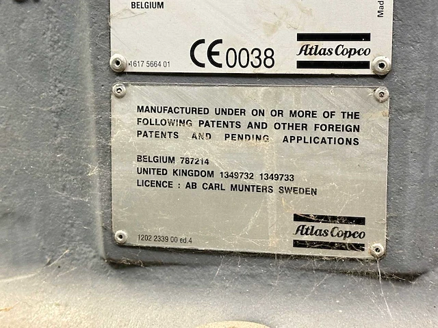 2003 atlas copco md 800 w vsd-luchtdroger - afbeelding 9 van  13