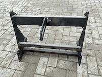 2003 bemo straatveegmachine incl. adapter wiellader - afbeelding 6 van  16