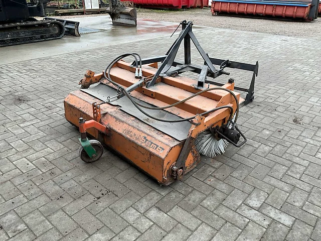 2003 bemo straatveegmachine incl. adapter wiellader - afbeelding 11 van  16