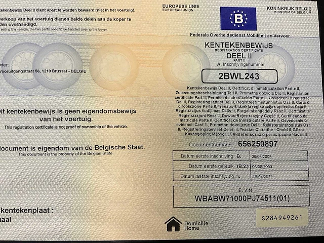 2003 bmw cabrio - afbeelding 51 van  53