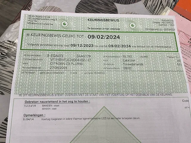 2003 citroën c3 pluriel personenauto - afbeelding 26 van  36