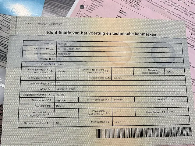 2003 citroën c3 pluriel personenauto - afbeelding 29 van  36