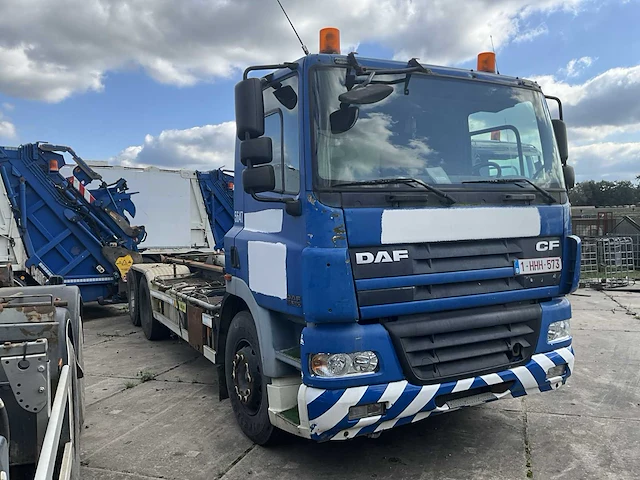 2003 daf 85.380 vrachtwagen containerhaak - afbeelding 6 van  12