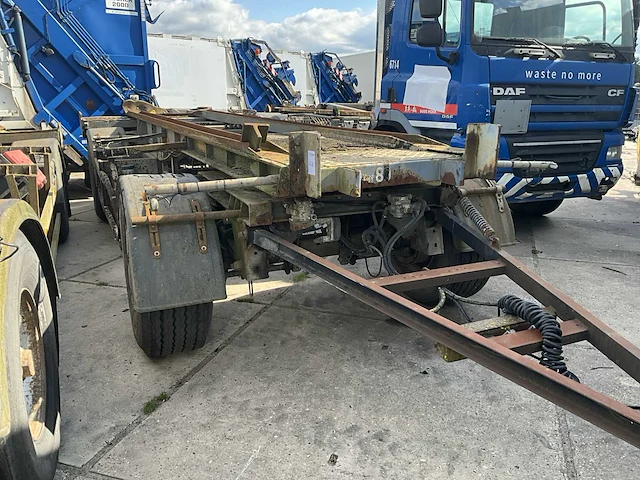 2003 desot containerchassis ahp-2sa-20-99 aanhangwagen containerhaak - afbeelding 1 van  7