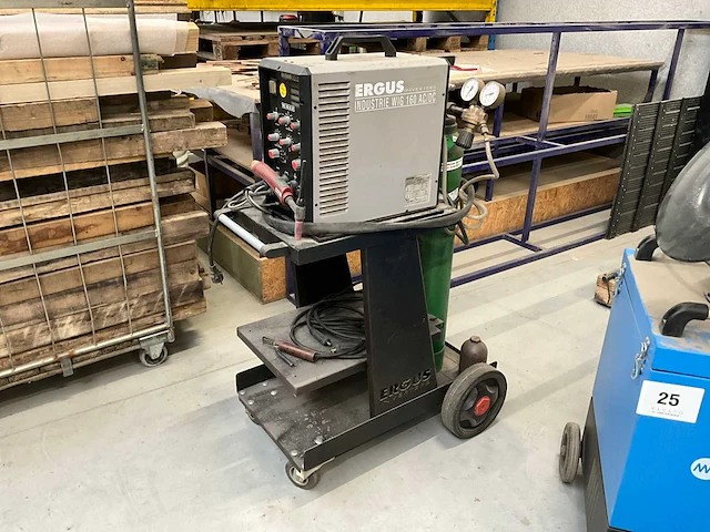 2003 ergus wig 160 ac/dc lasmachine - afbeelding 1 van  6