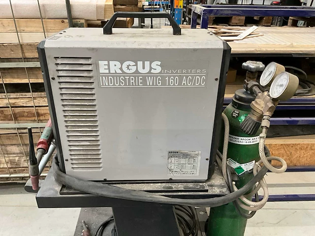 2003 ergus wig 160 ac/dc lasmachine - afbeelding 2 van  6
