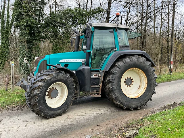 2003 fendt 820 vario tms vierwielaangedreven landbouwtractor - afbeelding 8 van  27