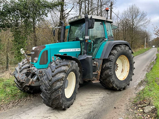 2003 fendt 820 vario tms vierwielaangedreven landbouwtractor - afbeelding 1 van  27