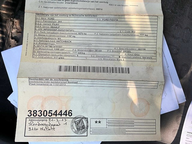 2003 ford festa personenauto - afbeelding 35 van  41