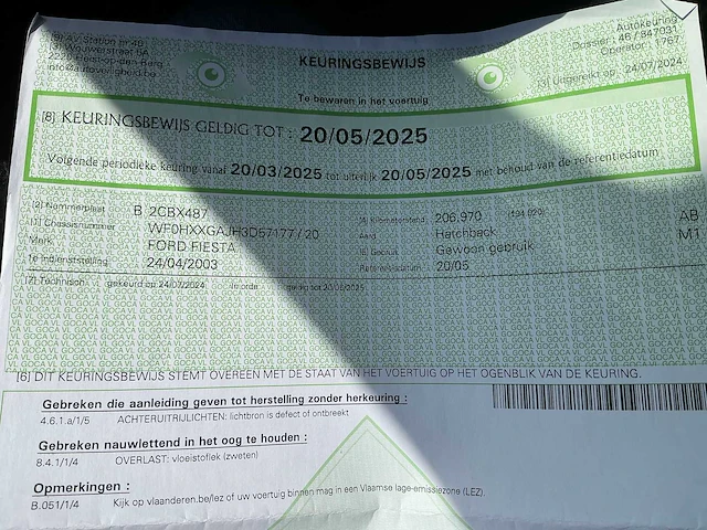 2003 ford fiesta personenauto - afbeelding 4 van  14