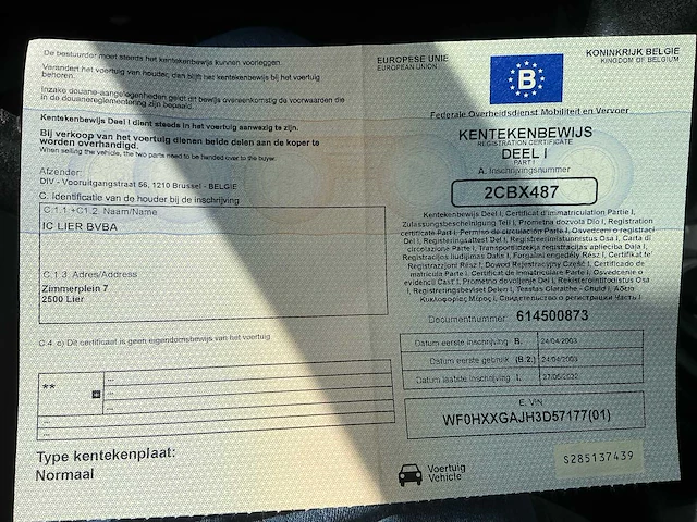 2003 ford fiesta personenauto - afbeelding 6 van  14