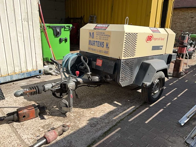 2003 ingersoll rand 7/41 mobiele compressor - afbeelding 12 van  18