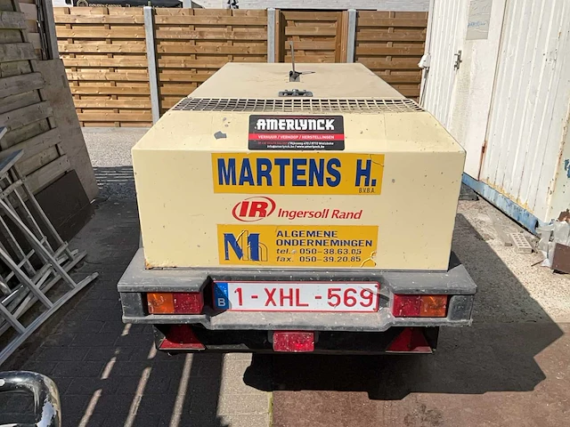 2003 ingersoll rand 7/41 mobiele compressor - afbeelding 15 van  18