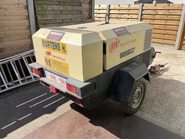 2003 ingersoll rand 7/41 mobiele compressor - afbeelding 16 van  18
