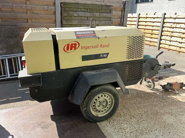 2003 ingersoll rand 7/41 mobiele compressor - afbeelding 17 van  18