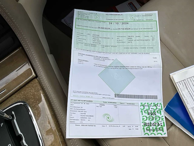 2003 jaguar s-type 2.5 v6ex lpg personenauto - afbeelding 13 van  25