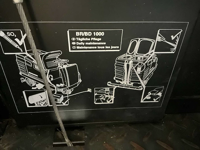 2003 kärcher br/bd1000 schrobmachine - afbeelding 7 van  21