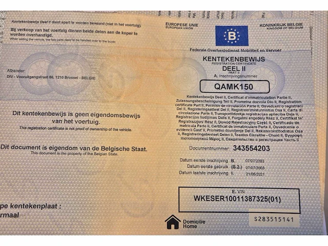 2003 krone ser10 oplegger - afbeelding 17 van  27