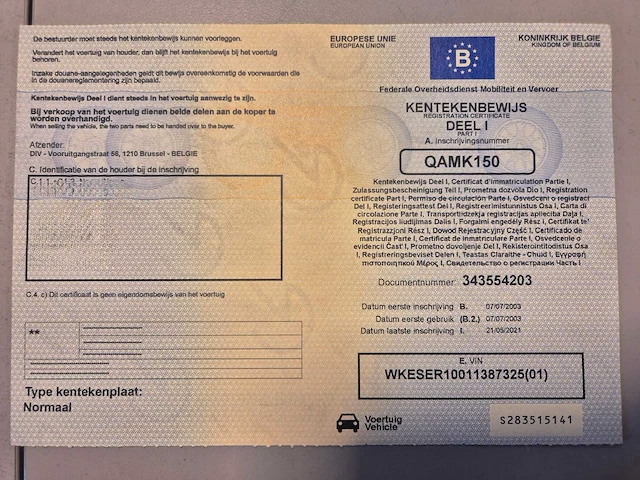 2003 krone ser10 oplegger - afbeelding 19 van  27