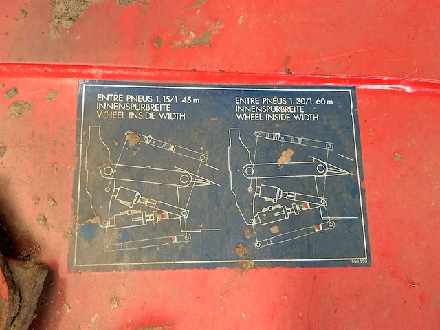 2003 kühn mm 121 4et 5 scharen ploeg - afbeelding 12 van  12