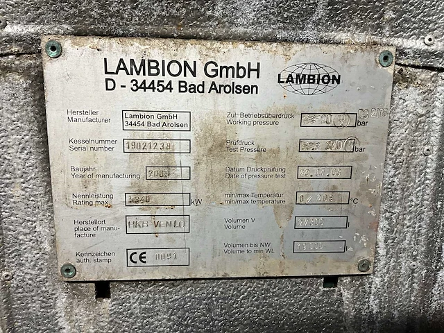 2003 lambion industriële vermarmingsinstallatie - afbeelding 35 van  57