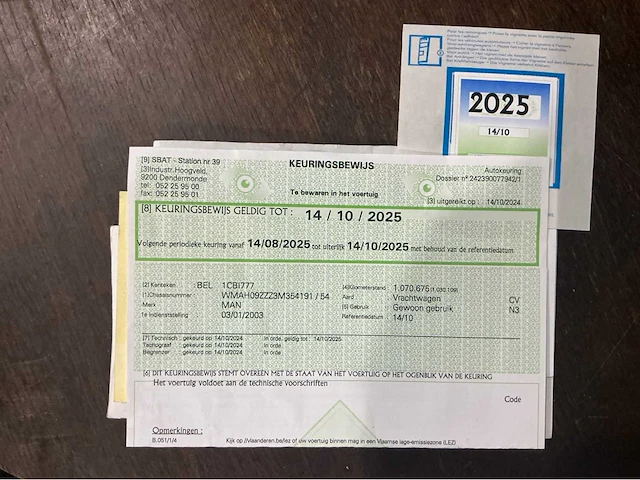 2003 man h09 vrachtwagen - afbeelding 53 van  55