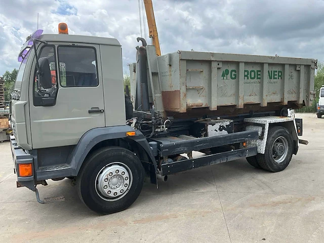 2003 man haaksysteem + container - afbeelding 1 van  46