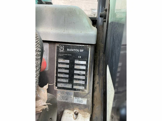 2003 manitou mlt630 turbo verreiker - afbeelding 25 van  32