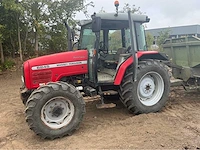2003 massey ferguson 6245 vierwielaangedreven landbouwtractor - afbeelding 1 van  17