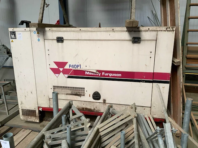 2003 massey ferguson p40p1 stroomgenerator - afbeelding 3 van  6