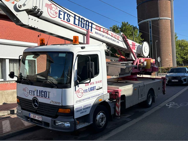 2003 mercedes-benz 970023 pick-up truck met dakkraan - afbeelding 2 van  59